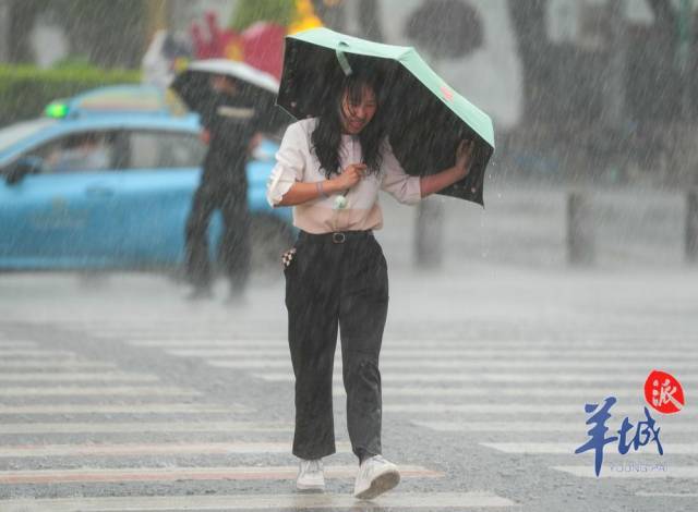 8月17到19日广东有中到强雷雨。资料图/羊城晚报全媒体记者 梁怿韬 摄